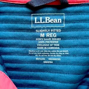 LLBEAN quarter pullover airlight knit